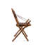 Genuine Leather Folding Chair