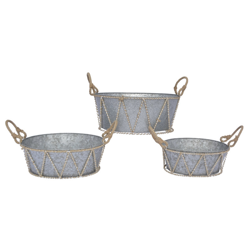 Ensemble de baignoire galvanised de 3