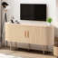 Buffet 55 "avec portes coulissantes cannelées, armoire de rangement Tambour avec tablettes-88697199