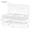 Banc de rangement en bois massif Radwa-1828185656
