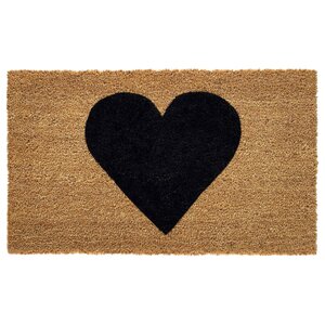 Heart Non-Slip Indoor Door Mat