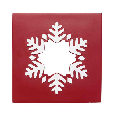 Winter Snowman Bath Avanti Linens Tissue Cover