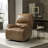 Ravello Genuine Leather Power Recliner-840647167