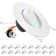 5"/6" Selectable CCT Remodel IC LED Retrofit Recessed Lighting Kit