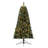 Home Heritage Cashmere 5' Artificial Half Christmas Tree Prelit 100 LED Lights
