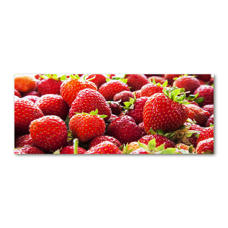 Strawberries - No Frame Print on Canvas