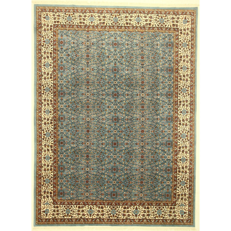 Hand Knotted Patchwork Area Rug