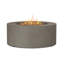 AEGEAN 36" Round Steel Propane or Natural Gas Fire Pit Table by Real Flame-2016812813