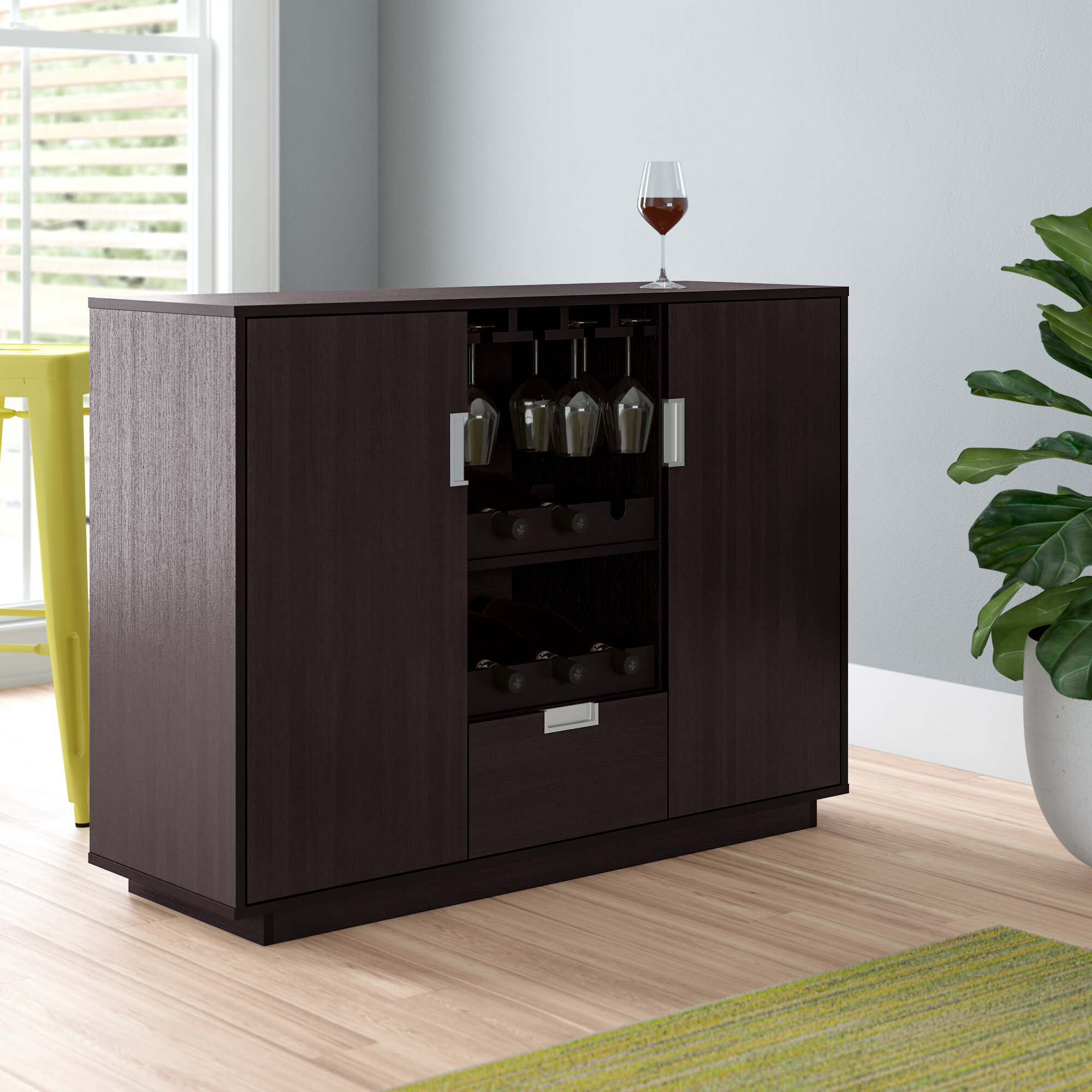 Wayfair  Glass Home Bars & Bar Sets You'll Love in 2024