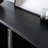 Fashionable black furniture bookcase