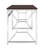 Brown Desk For Efficient Office - Workspace With 47" Wide Desktop, Engineered Wood Scratch, Legs, Simple Installation Style Productivity Desktop Office, Hassle-