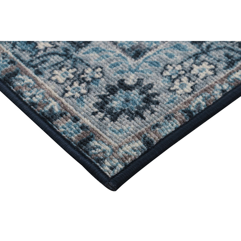 Tapis oriental saphir touffeté Destiney, Rectangle 3 pi x 5 pi