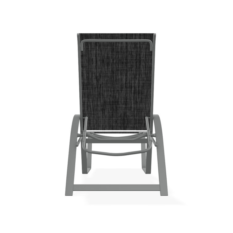 Holna Outdoor Rust-Resistant Metal Chaise Lounge