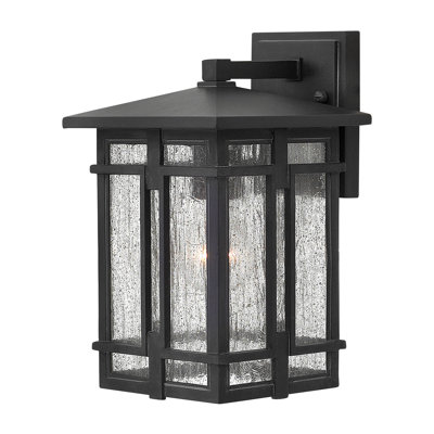 Tucker 1-Light Aluminum Outdoor Craftsman Wall Lantern