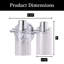 2 - Light Dimmable LED Vanity Light