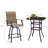 Genisus Square 2 - Person 27.5" Long Dining Set