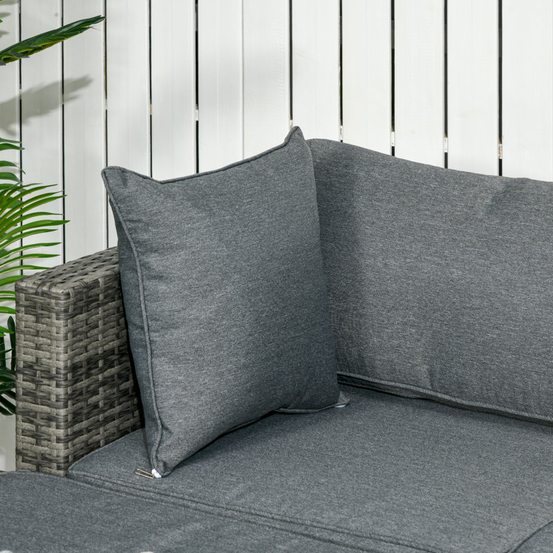 Ensemble de sièges de 6 pièces avec coussins