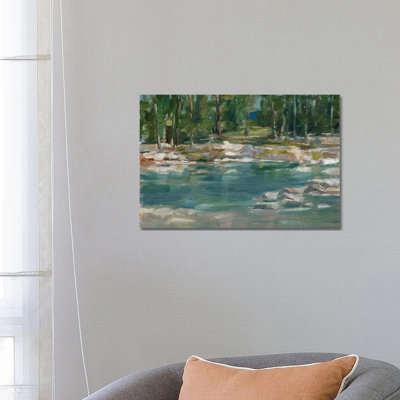 Northwestern Lake I 1 Piece Wrapped Canvas Painting