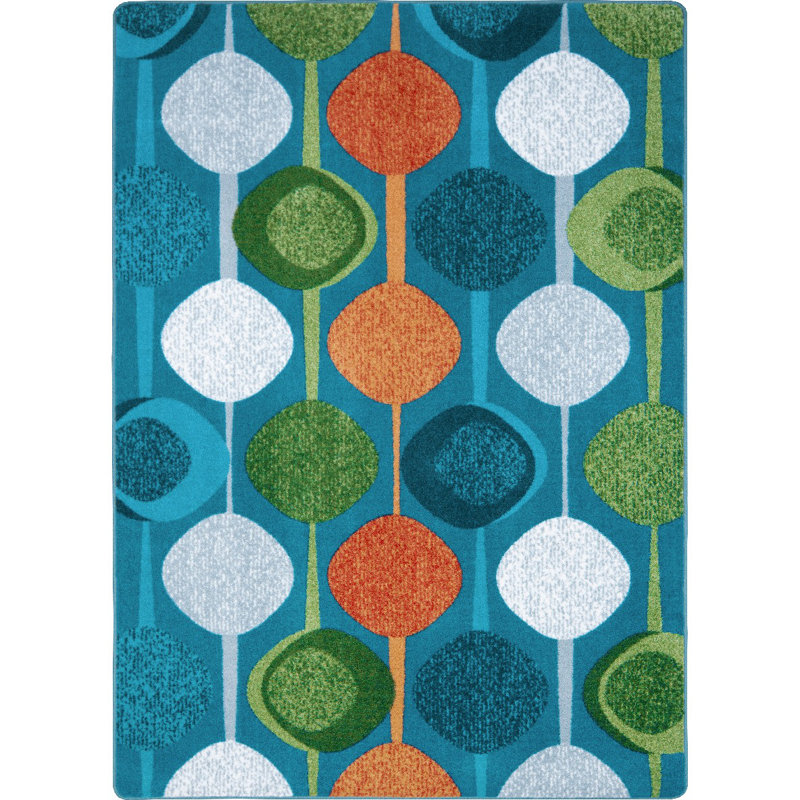 Tapis à cordes String Long par Joy, Rectangle 5 pi 4 po x 7 pi 8 po