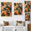 Décoration murale orange orange et arbres verts II - fruits-106121906-106121915