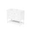 36" Bathroom Vanity Cabinet With Sink Combo Set, Undermount Ceramic Sink, Free Standing Vanity Set With 4 Drawers, Solid Wood Frame Bathroom Cabinet, White