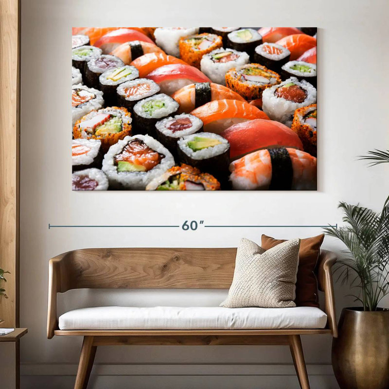 Yarlin Sushi Set, 34" H x 51" W