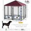 Chenil d'extérieur pour chien 5 pi x 5 pi x 5 pi Pawhut