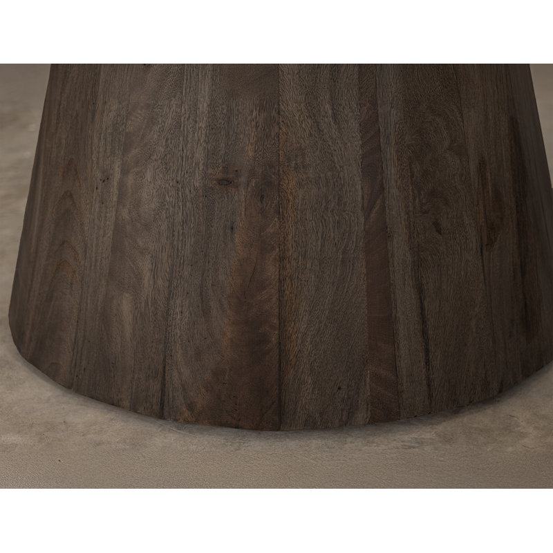 Ivoryanna Round Dining Table, Oil Black