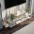 60" Glass TV Stand With Mirrored Base, 3-Tier-1274441600