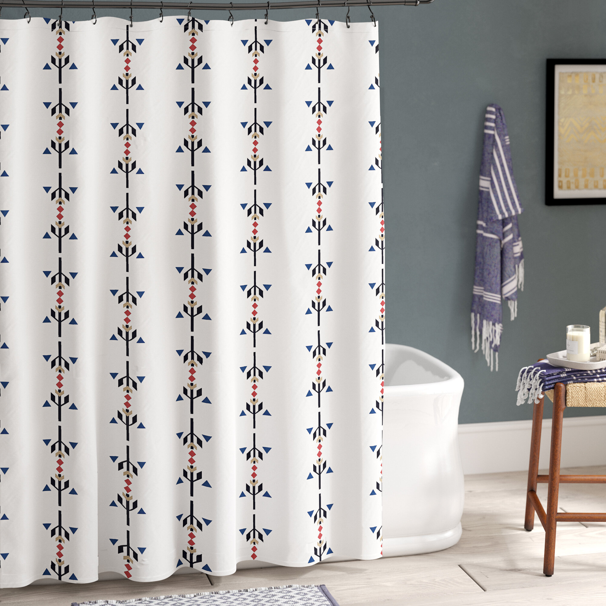 Foundry Select Musser Shower Curtain | Wayfair