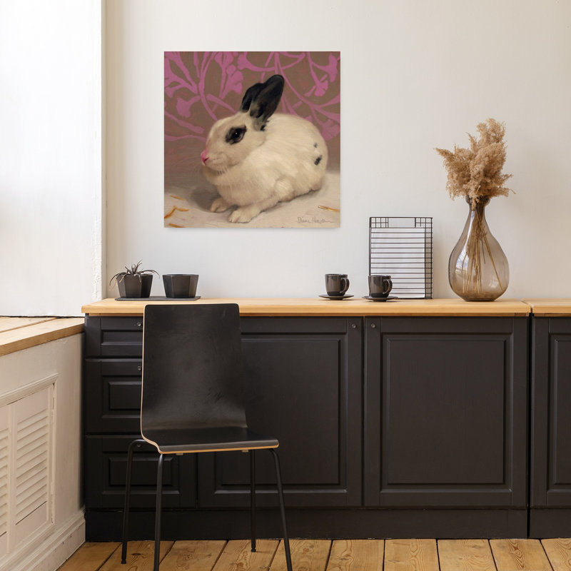 «The Sage Contemporary Rabbit Forest Art», H 18 po x l 18 po