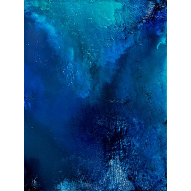 Mother Ocean 5 Painting by Rhona LK Schonwald