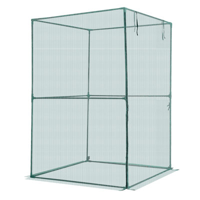 3.9' x 5.9' - Polyester - Plant Protection Cage - Black+Green