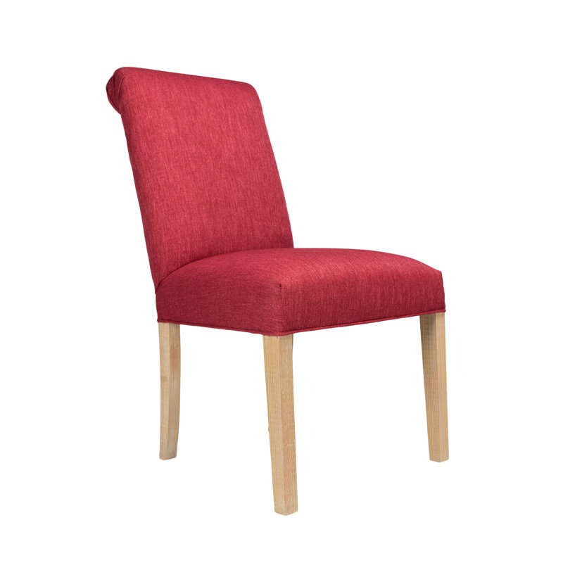 19'' H Upholstered Side Chair, Natural, Key-Largo Ruby
