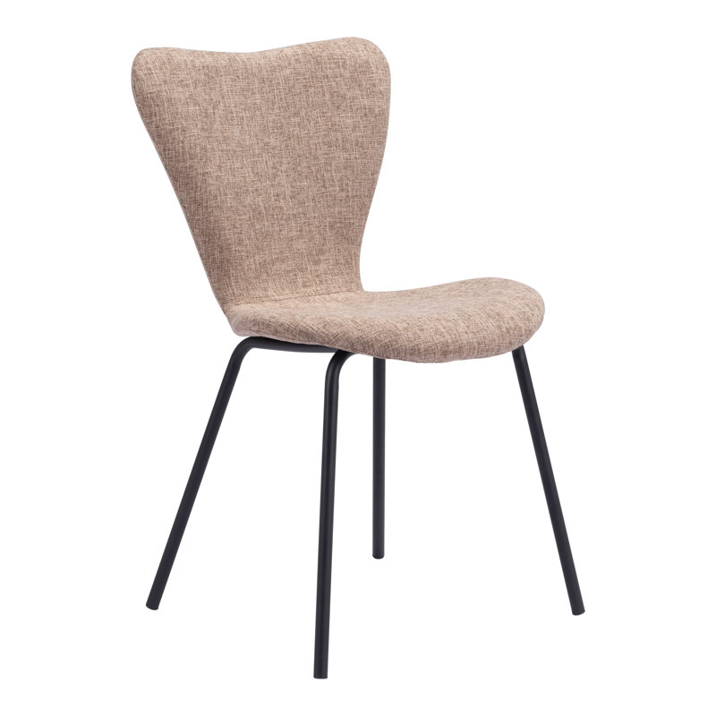 Ensemble de 2 chaises Roselin, Brun
