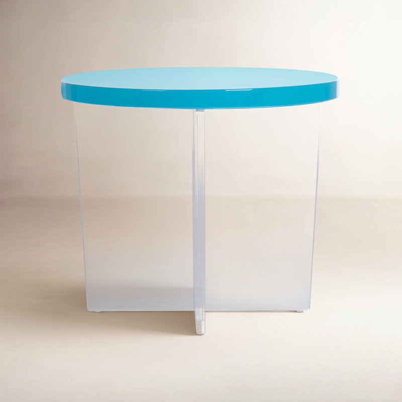 Table de bout Edwards, Bleu