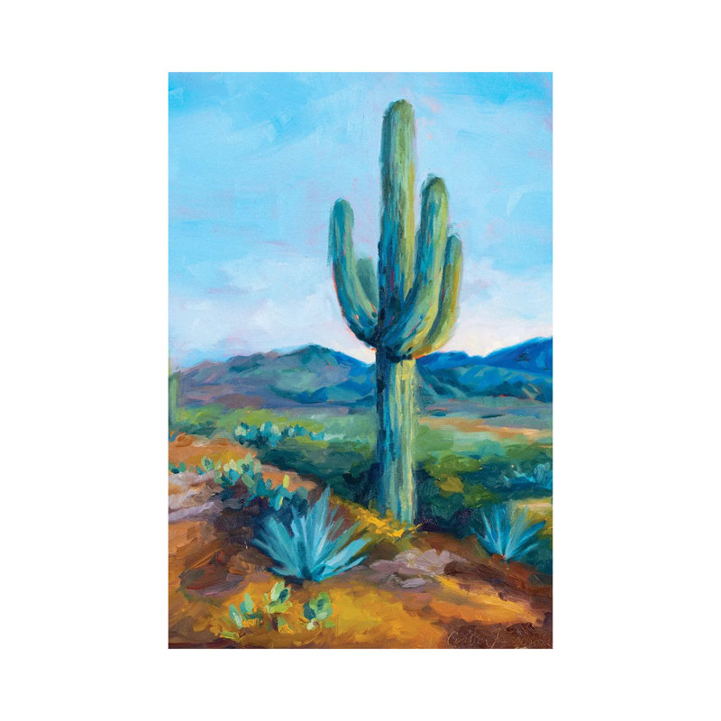 Distant Hills by Andrea Fairservice - Wrapped Canvas Gallery-Wrapped Canvas Giclée, 66cm H x 46cm W
