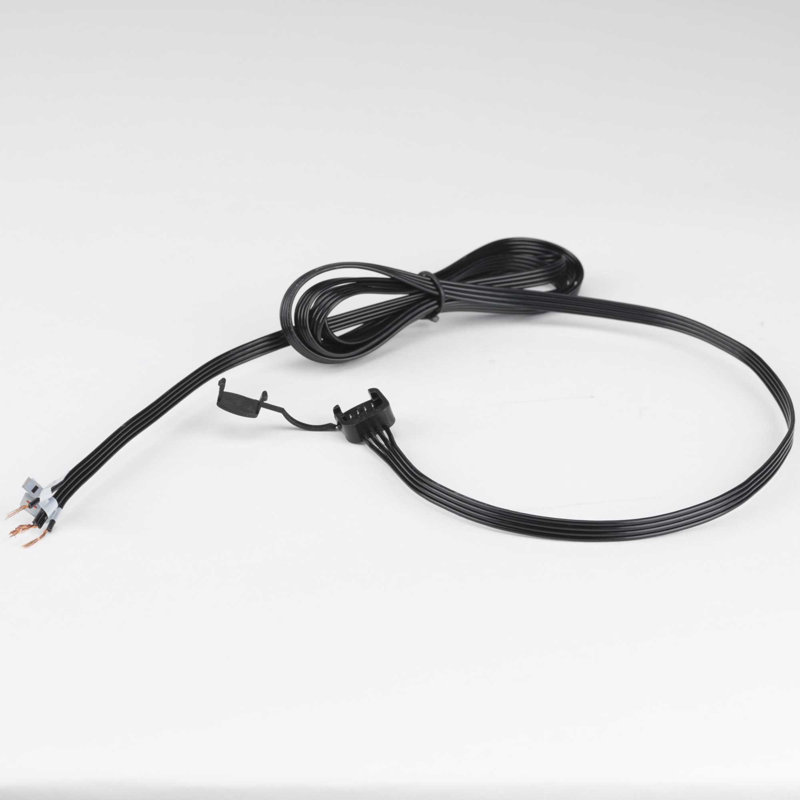 Black 60-Inch LED Tape Driver Output Power Cable