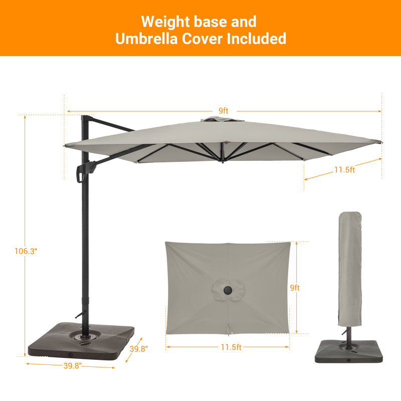 Parasol Roselinda, Gris