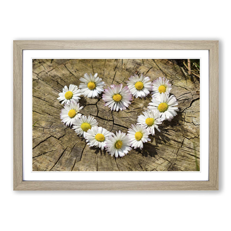 Single Picture Frame Print, Oak