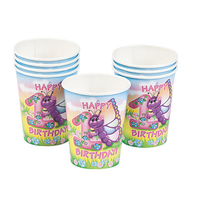 Disposable Paper Birthday Cups