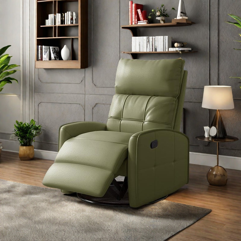 Fauteuil inclinable tendance et confortable, Vert