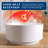 49" Round Freestanding Tub Solid Surface Deep Freestanding Soaking Bathtub