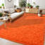Tapis à poils longs 9 x 12 pi pour le salon, tapis orange doux, tapis antidérapant pour chambre de bébé-1276821711