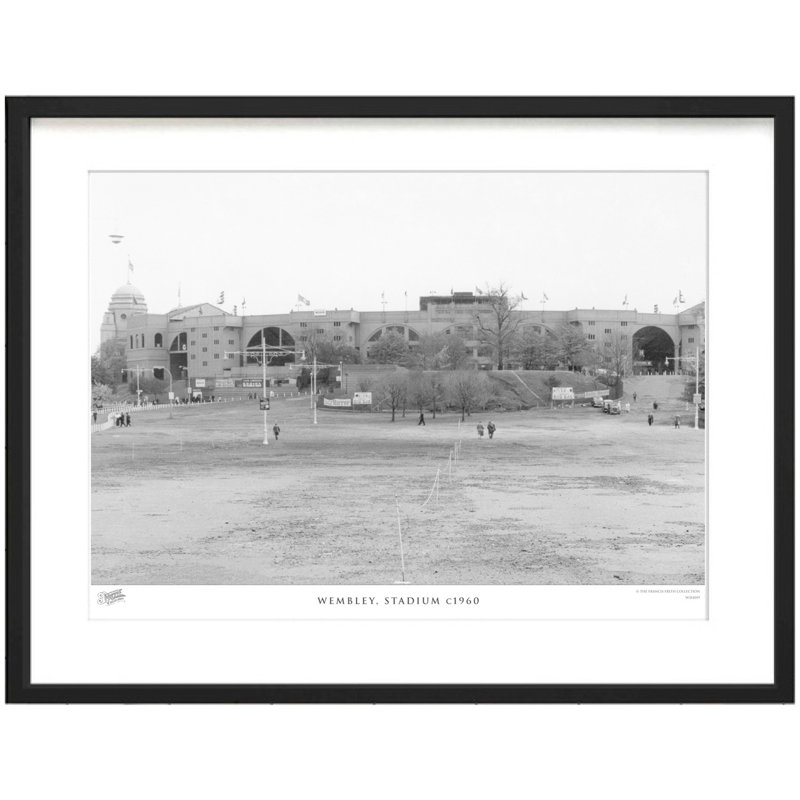 Wembley, Stadium C1960 by Francis Frith - Single Picture Frame Print, 45cm H x 60cm W x 2.3cm D