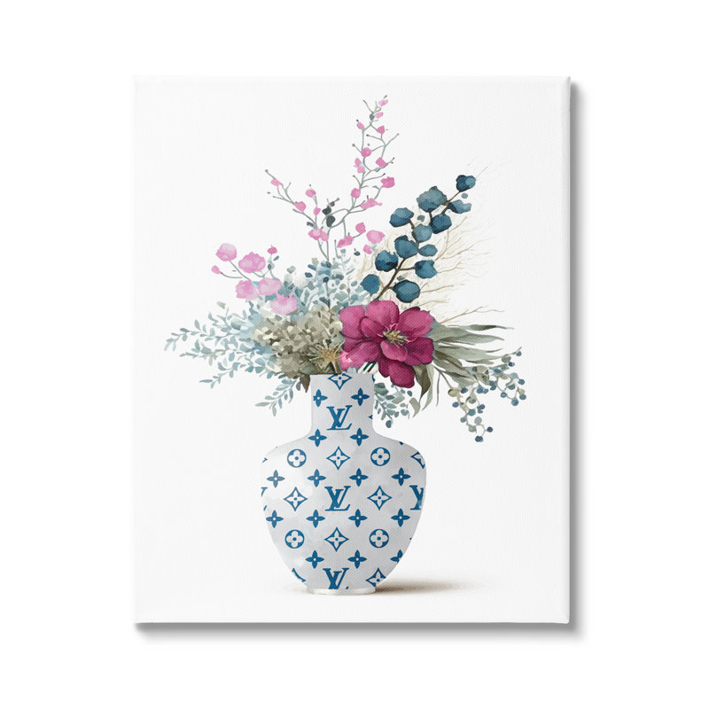 «Stupell Industries Fashion Brand Bouquet Canvas Wall Art Design» par Lil 'Rue, H 48 po x l 36 po x P 1,5 po
