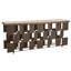 75.5 in. Marble Console Table