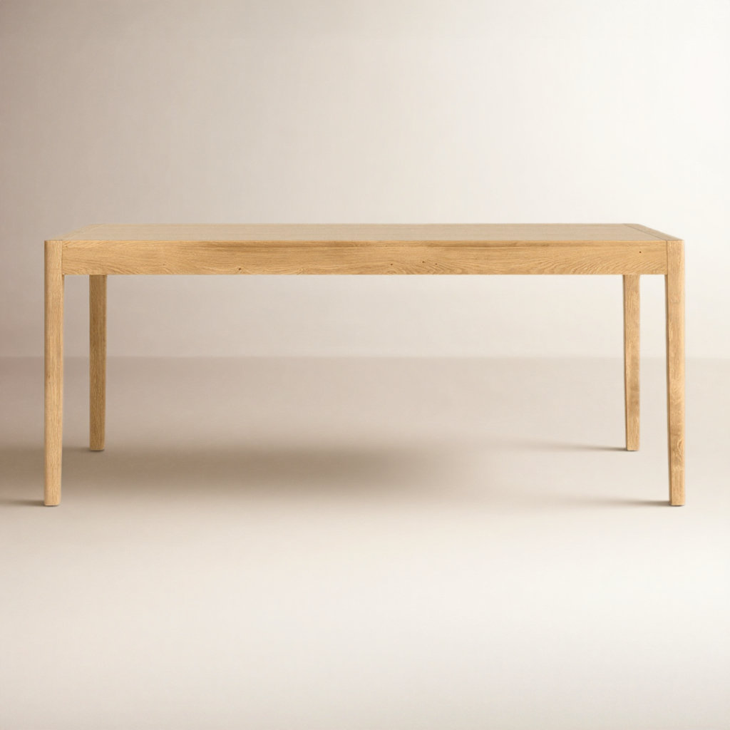 Beechgrove Oak Dining Table Ebern Designs