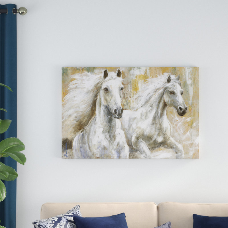 « freedom », reproduction d’art sur toile tendue, H 30 po x l 45 po x P 1,5 po