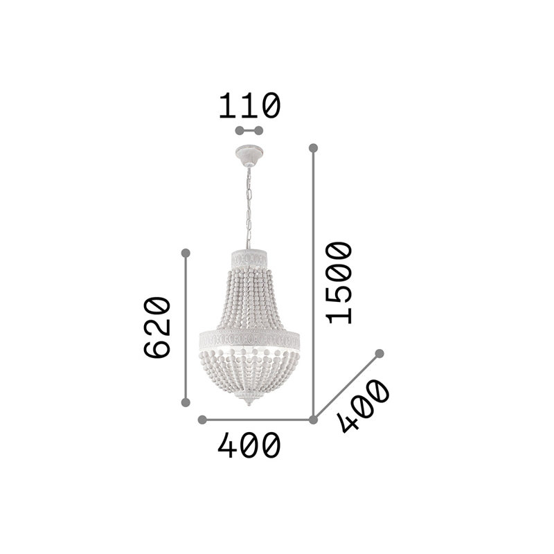 5 - Light Empire Chandelier